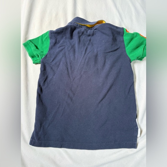 Polo Ralph Lauren Rare Big Pony Polo Shirt Short Sleeve White Boys Size 4T - Picture 5 of 6